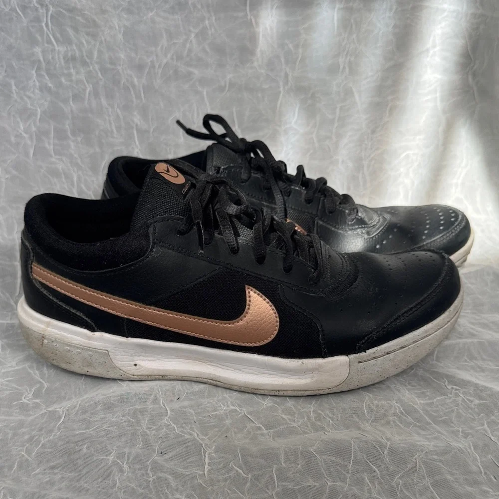 Nike Black and Bronze Athletic Shoes